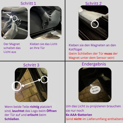 2x Einstiegsbeleuchtung Shinylights